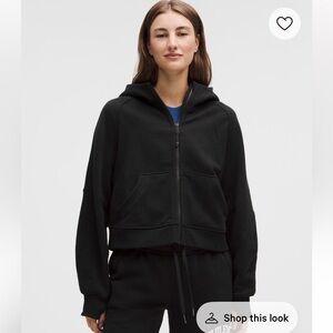 Scuba oversized full zip hoodie lululemon